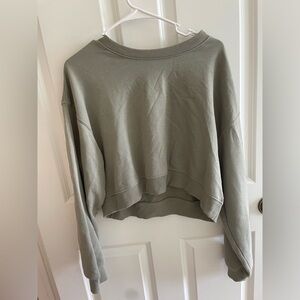 H&M Divided Original Green Crewneck